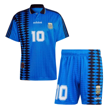 #10 Argentina Jersey Kit 1994 Away Retro - ijersey