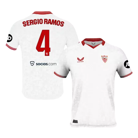 SERGIO RAMOS #4 Sevilla Jersey 2023/24 Home - ijersey