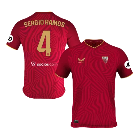 SERGIO RAMOS #4 Sevilla Jersey 2023/24 Away - ijersey