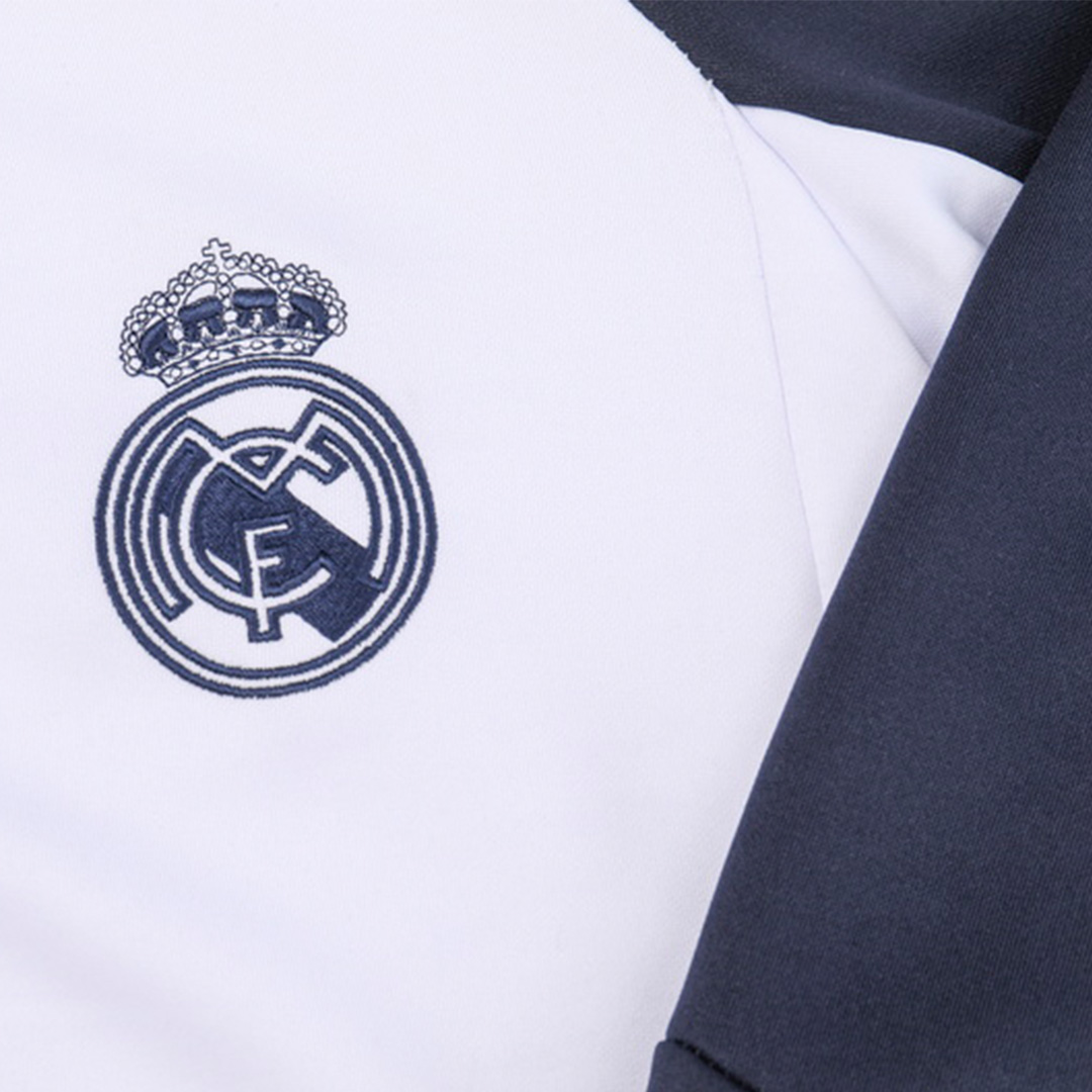 Real Madrid Jacket Tracksuit 2023/24 Youth - White - ijersey