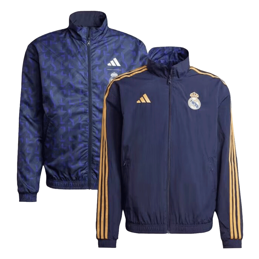 Real Madrid Reversible Anthem Jacket 2023/24 - Navy - ijersey