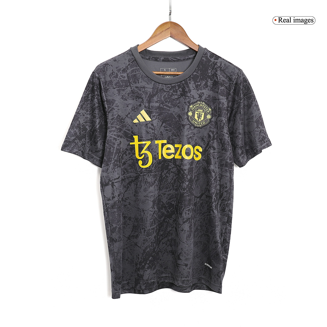 Manchester United Jersey 2023/24 Pre-Match  grey - ijersey