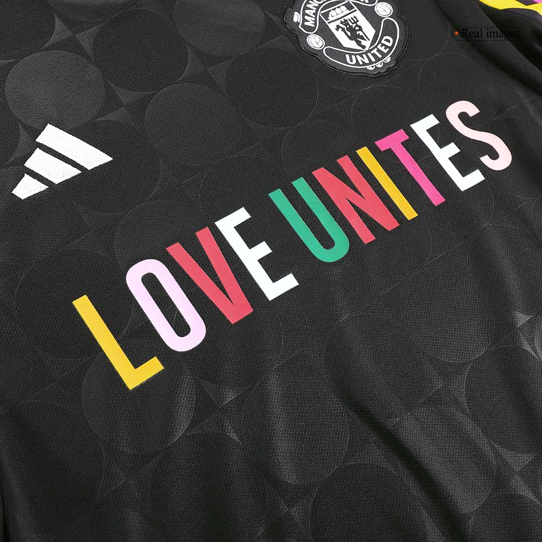 Manchester United Jersey 2023/24 Pre-Match Black - ijersey