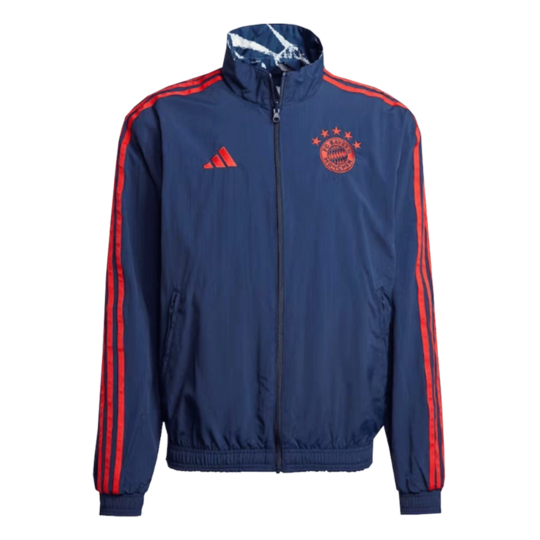 Bayern München Reversible Anthem Jacket 2023/24 Navy - ijersey
