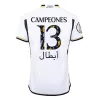 CAMPEONES #13 Real Madrid Jersey 2023/24 Home Campeones Supercopa - ijersey