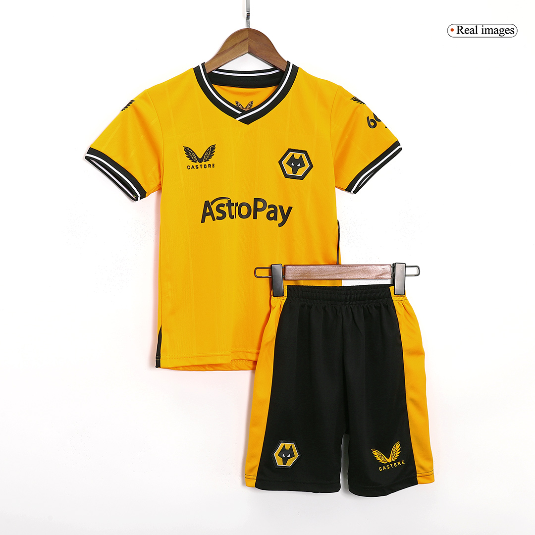 Youth Wolverhampton Wanderers Jersey Kit 2023/24 Home - ijersey