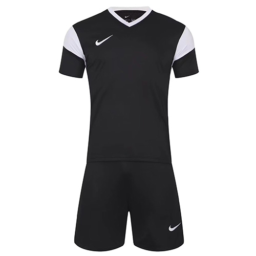 NK-761 Customize Team Jersey Kit(Shirt+Short) Black - ijersey