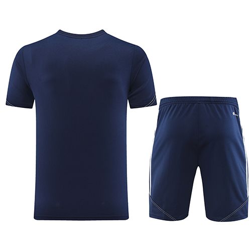 Customize Team Jersey Kit(Shirt+Short) Navy AD02 - ijersey