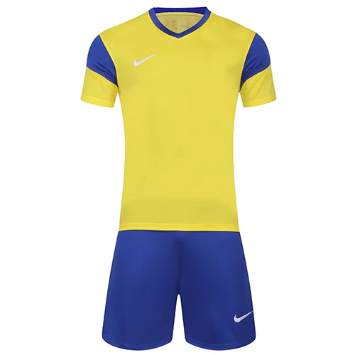 NK-761 Customize Team Jersey Kit(Shirt+Short) Yellow - ijersey