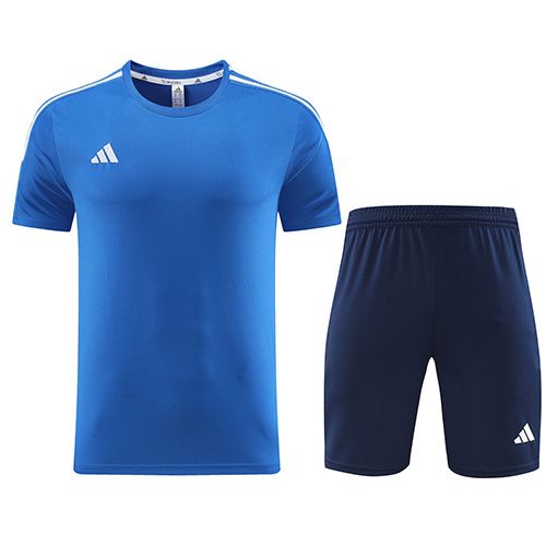 Customize Team Jersey Kit(Shirt+Short) Blue AD02 - ijersey