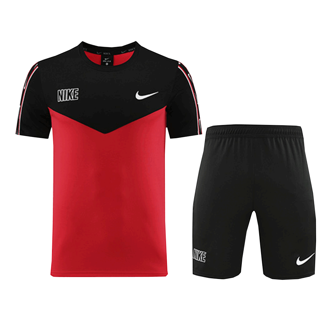 NK-ND03 Customize Team Jersey Kit(Shirt+Short) Red - ijersey