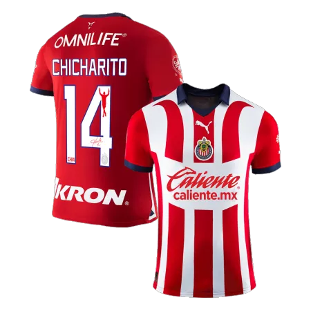 Sign CHICHARITO #14 Chivas Jersey 2023/24 Home - ijersey
