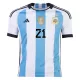 DYBALA #21 Argentina Jersey 2022 Home -THREE STARS - ijersey