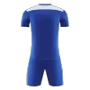 Customize Team Jersey Kit(Shirt+Short) Blue AD821 - ijersey