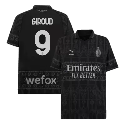 GIROUD #9 AC Milan X Pleasures Jersey 2023/24 Fourth Away - ijersey