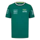 Aston Martin Aramco Cognizant F1 Racing Team Fernando Alonso Driver T-Shirt 2024 - ijersey