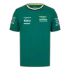 Fernando Alonso #14 Aston Martin Aramco Cognizant F1 Racing Team Fernando Alonso Driver T-Shirt 2024 - ijersey