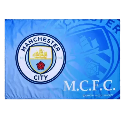 Manchester City Team Flag Blue - ijersey