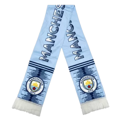 Manchester City Soccer Scarf Blue - ijersey