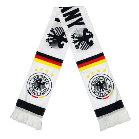Germany Soccer Scarf White - ijersey