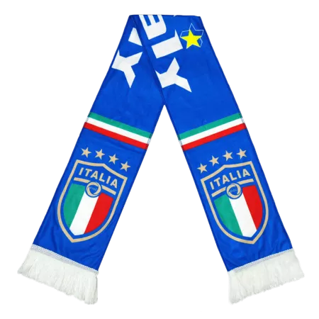 Italy Soccer Scarf Blue - ijersey