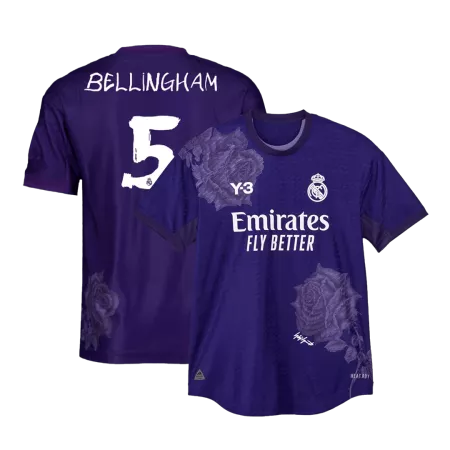 BELLINGHAM #5 Real Madrid Y-3 Jersey 2023/24 Authentic Fourth Away - ijersey
