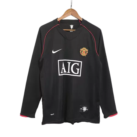 Manchester United Jersey 2007/08 Away Retro - Long Sleeve - ijersey