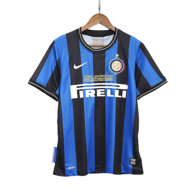 Inter Milan Jersey 2009/10 Home Retro - UCL Final - ijersey