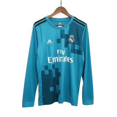 Real Madrid Jersey 2017/18 Third Retro - Long Sleeve - ijersey