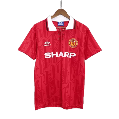 Manchester United Jersey 1992/94 Home Retro - ijersey