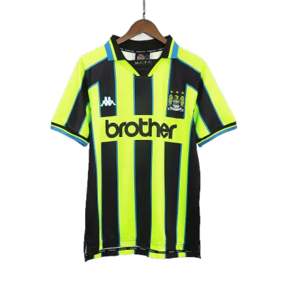 Retro 1998/99 Manchester City Away Soccer Jersey - ijersey