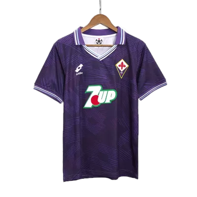 Retro 1992/93 Fiorentina Home Soccer Jersey - ijersey