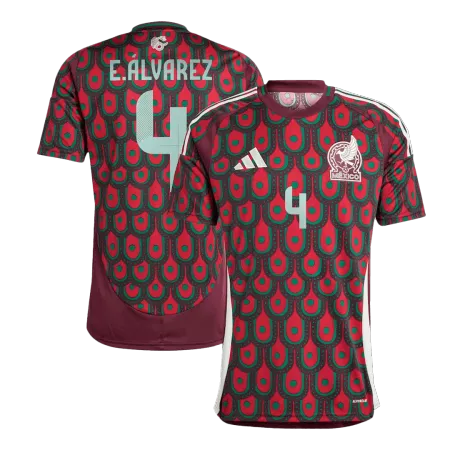 E.ÁLVAREZ #4 Mexico Home Soccer Jersey Copa America 2024 - ijersey