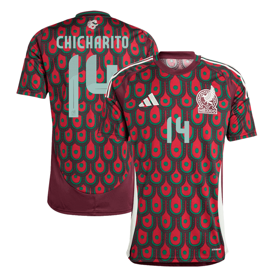 CHICHARITO 14 Mexico Jersey Copa America 2024 Home IJERSEY