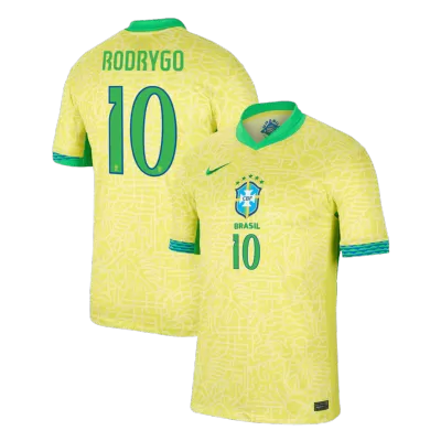 RODRYGO #10 Brazil Jersey Copa America 2024 Home - ijersey