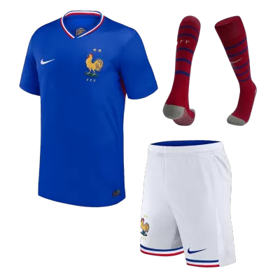 Youth France Jersey Whole Kit EURO 2024 Home - ijersey