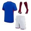 Youth France Jersey Whole Kit EURO 2024 Home - ijersey