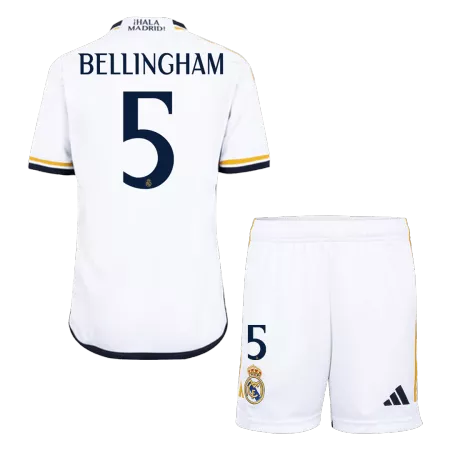 Youth BELLINGHAM #5 Real Madrid Jersey Kit 2023/24 Home - ijersey