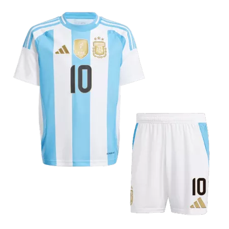 Youth MESSI #10 Argentina Jersey Kit Copa America 2024 Home - ijersey