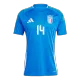 CHIESA #14 Italy Jersey EURO 2024 Home - ijersey