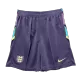 England Soccer Shorts Euro 2024 Away Purple - ijersey
