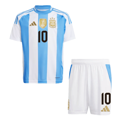 Youth MESSI #10 Argentina Jersey Kit 2024 Home - ijersey