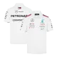 Mercedes AMG Petronas F1 Racing Team Polo White 2024 - ijersey