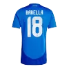 BARELLA #18 Italy Jersey EURO 2024 Home - ijersey