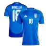 BARELLA #18 Italy Jersey EURO 2024 Home - ijersey