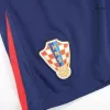 Croatia Soccer Shorts 2024 Away - ijersey