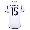 A POR LA #15 Real Madrid Jersey 2023/24 Authentic Home - ijersey