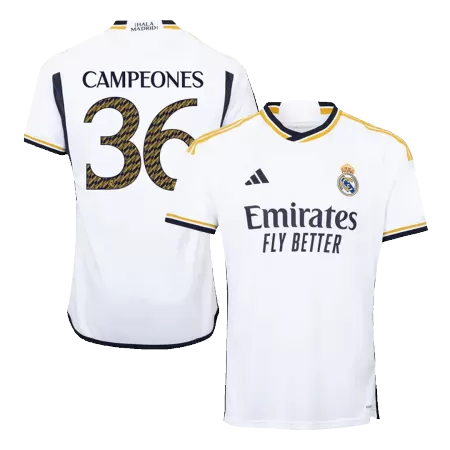 CAMPEONES #36 Real Madrid Jersey 2023/24 Home - ijersey