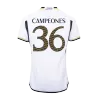 CAMPEONES #36 Real Madrid Jersey 2023/24 Authentic Home - ijersey