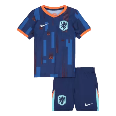 Youth Netherlands Jersey Kit EURO 2024 Away - ijersey